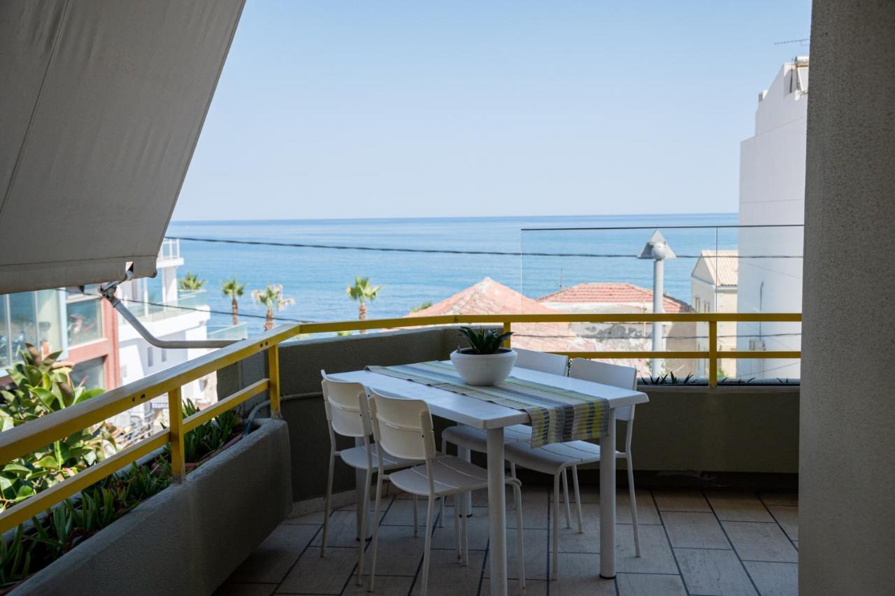 Eftihia Apartments By The Sea Rethymno Eksteriør bilde